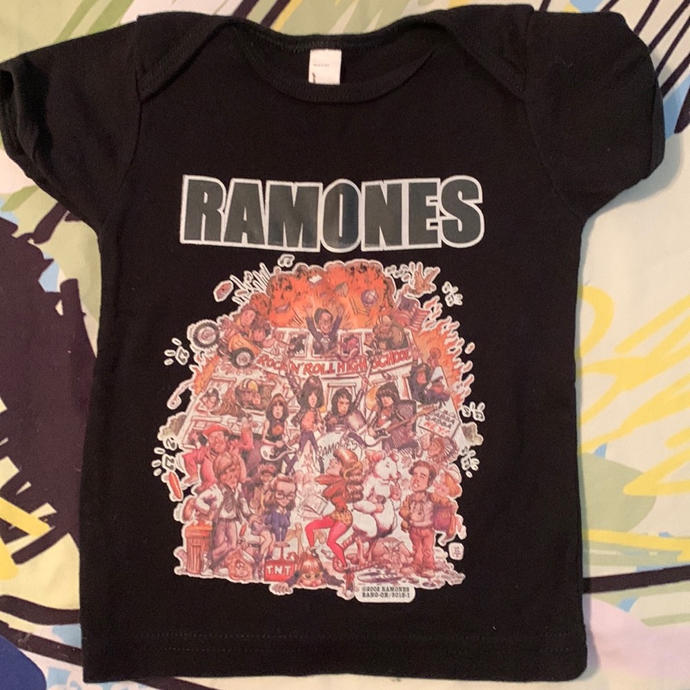 Toddler Ramones t-shirt